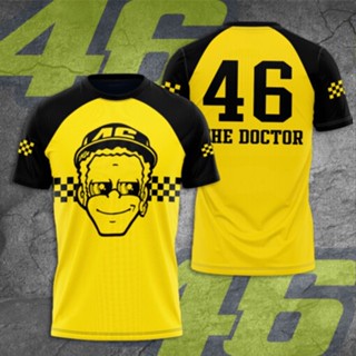 Vr46 เสื้อยืด ลาย The Doctor