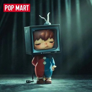 P POPMART ฟิกเกอร์ POPMART รุ่นที่ 4 Hirono Ono JNES เสียงเงียบ ของเล่นสําหรับเด็ก