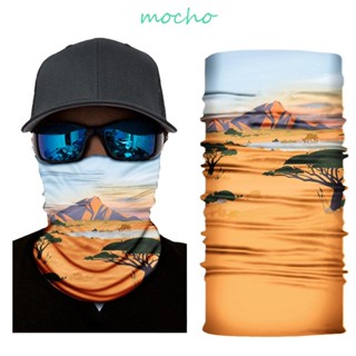Mocho หน้ากากปิดคอ กันลม น้ําหนักเบา ลายหัวกะโหลก 3D สําหรับขี่จักรยาน