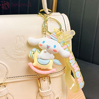 [COD] พวงกุญแจ จี้รูป Cinnamoroll น่ารัก สไตล์เกาหลี สําหรับแขวนตกแต่งรถยนต์