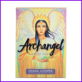 Archangel Oracle ไพ่ทาโรต์ปริศนา เกมกระดานวิญญาณ ภาษาอังกฤษ สําหรับผู้เริ่มต้น