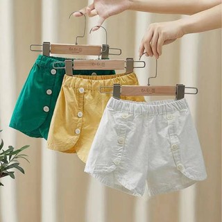 Summer Thin Girls Shorts 23 Korean Style Little Kids New Western Style All-Matching Baby Girls Summer Outer Shorts 6Jkx