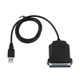 อะแดปเตอร์สายเคเบิล USB เป็นพอร์ตคู่ขนาน LPT1 36 Pins IEEE 1284 สําหรับเครื่องพิมพ์สแกนเนอร์