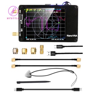 เครื่องวิเคราะห์เสาอากาศเครือข่าย NanoVNA-H 10KHz-1.5GHz MF HF VHF UHF 2023