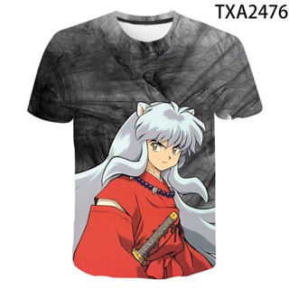 เสื้อยืด พิมพ์ลาย Inuyasha Streetwear สไตล์อินุยาฉะ 2022