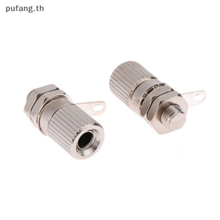 Pufang ขั้วต่อสายไฟ ทองแดงบริสุทธิ์ M6 * 23 รู 4 มม. พร้อมซ็อกเก็ตกล้วย 1 ชิ้น TH