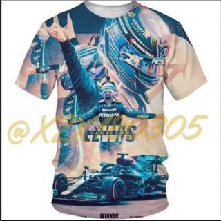 (ทั้งหมดในสต็อก Xzx180305) เสื้อยืด พิมพ์ลาย red bull f1 Racing 3D 30