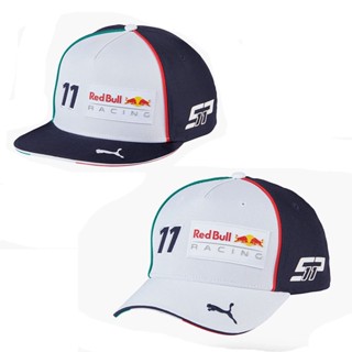 หมวกเบสบอล F1 Red Bull Racing Hat No.11 Sergio Perez สีขาว ปรับได้