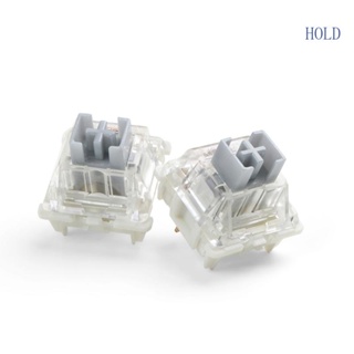 Ace สวิตช์แกนเชิงเส้น SMD 5 พิน 45 กรัม สีเงิน 2 ชิ้น