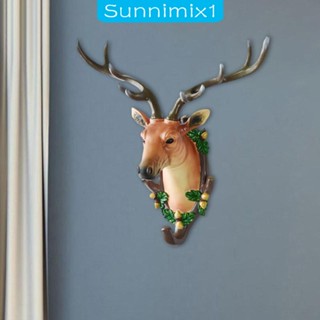 [Sunnimix1] หัวกวางเรซิน สําหรับตกแต่งผนังบ้าน บาร์ โรงแรม