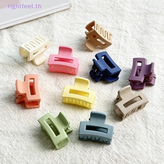 Rightfeel.th กิ๊บติดผม ทรงสี่เหลี่ยมผืนผ้า ลายฉลาม สุ่มสี สําหรับผู้หญิง 10 ชิ้น