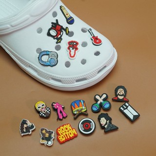 Croc Jibz Pins ปุ่มกด มีสีสัน สําหรับรองเท้า DIY