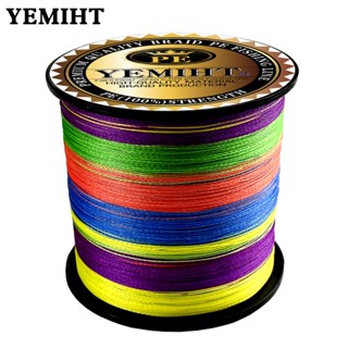 Yemiht สายเอ็นตกปลา แบบถัก 300 ม. 8 เส้น 4 เส้น