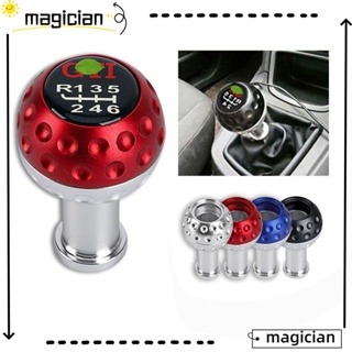 Mag หัวเกียร์รถยนต์ อะลูมิเนียม สําหรับ Golf 5 6 Speed for VW GTI Stick Head Knob