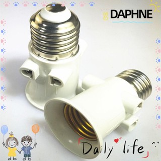 Daphne อะแดปเตอร์ฐานหลอดไฟ LED ABS 4A EU AC100-240V คุณภาพสูง