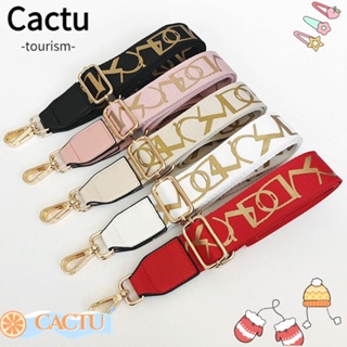 Cactu สายสะพายกระเป๋า กว้าง 3.8 ซม. ถอดออกได้ ปรับได้ อุปกรณ์เสริมกระเป๋าถือ กระเป๋าสะพายไหล่ สําหรับผู้หญิง