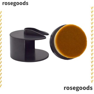 Rosegoods1 แปรงเดี่ยว ไฟเบอร์เทียม พร้อมกล่องซีล แปรงรองพื้น พลาสติกนุ่ม รวดเร็ว เครื่องมือล้างรถ