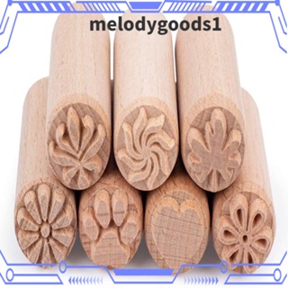 MELODYGOODS1 แสตมป์ไม้ธรรมชาติ เส้นผ่าศูนย์กลาง 2 ซม. สูง 5 ซม. สําหรับปั๊มกระดาษชําระ