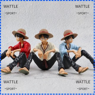 ✧WATTLE✧ Home Decoration Action Figure Cartoon Luffy Car Ornament Japan Anime Model One Piece PVC Q Version Doll Toy Yukinoshita Yukino