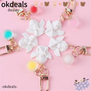 OKDEALS พวงกุญแจรถยนต์ จี้เจลลี่โครโมสเฟียร์ สําหรับผู้หญิง