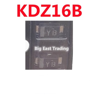 ชิปไดโอดควบคุมแรงดันไฟฟ้า KDZ16B YB SOD-123 20 ชิ้น