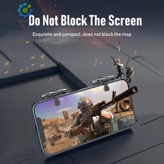 จอยสติ๊กเล่นเกม PUBG L1 R1 สําหรับ iPhone Android Phone 2 ชิ้น [Hidduck.th]