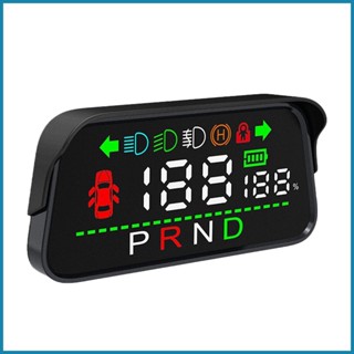 โปรเจคเตอร์วัดความเร็วน้ํามันเชื้อเพลิง HUD หน้าจอดิจิทัล สําหรับรถยนต์