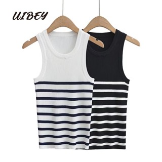 Uibey เสื้อกั๊กแฟชั่น แนวเซ็กซี่ ขนาดเล็ก 3600