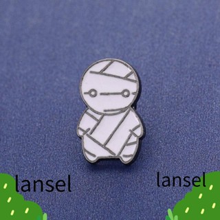 Lansel เข็มกลัดโลหะ ลายการ์ตูนผีน้อย ฮาโลวีนน่ารัก แฟชั่น สําหรับนักเรียน