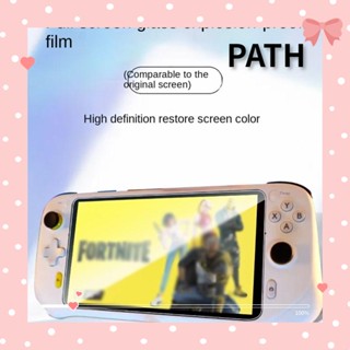 PATH ฟิล์มกระจกนิรภัยกันรอยหน้าจอ HD ป้องกันรอยขีดข่วน ป้องกันลายนิ้วมือ ที่ทนทาน สําหรับ Logitech G Cloud จํานวน 5 ชิ้น