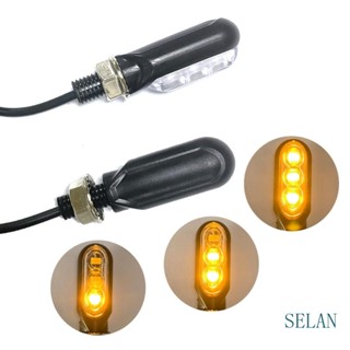 Sel ไฟเลี้ยว ไฟกระพริบ LED 12V สําหรับรถจักรยานยนต์