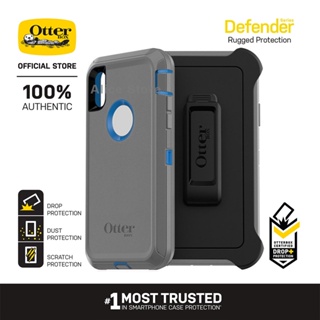 Otterbox เคสโทรศัพท์มือถือ กันกระแทก สีเทา สําหรับ iPhone XS Max iPhone XR iPhone XS X