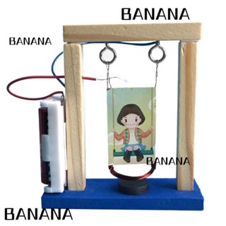 Banana1 ลูกตุ้มแม่เหล็กไฟฟ้า DIY สําหรับทดลองวิทยาศาสตร์