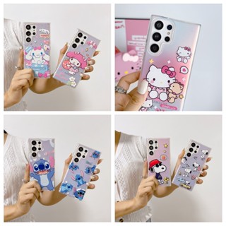 เคสโทรศัพท์มือถือ กันกระแทก ลายการ์ตูน Melody Snoopy Catoon สําหรับ Samsung S23 Ultra S22 Plus S23 Plus 5G