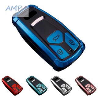 ⚡BABYCITY-TH⚡Soft and Skin like TPU Key Fob Cover for TT TTS Q7 Q5 Red Pink Silver Blue Green⚡NEW 7