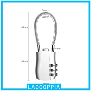 อุปกรณ์ล็อคลิ้นชัก อเนกประสงค์ แบบพกพา ใส่รหัสผ่าน 3 หลัก สําหรับเดินทางกลางแจ้ง