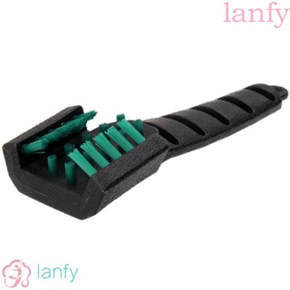 Lanfy แปรงไนล่อนสองด้าน แบบพกพา ทนทาน สําหรับทําความสะอาดไม้กอล์ฟ