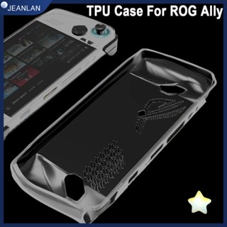 Jeanlan เคส TPU นิ่ม แบบใส ป้องกัน เต็มเครื่อง เกมคอนโซล อุปกรณ์เสริม สําหรับ Asus ROG Ally