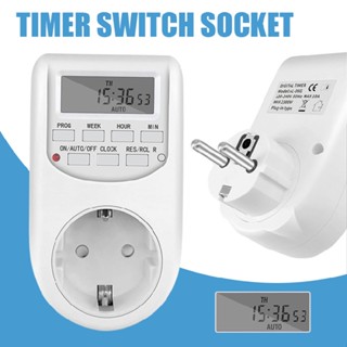 New 1pc Timer Socket Smart Socket Timer Switch AL-06G Timer EU Plug