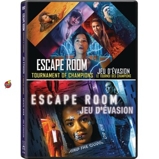 Bluray บลูเรย์ Escape Room 1-2 Collection กักห้อง เกมโหด 1-2 Bluray (เสียง อังกฤษ ซับ ไทย/อังกฤษ ( ภาค 1 มีเสียงไทยด้วย