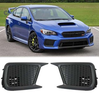 กระจังครอบไฟตัดหมอก ด้านหน้า ลายรังผึ้ง 57731VA400 57731VA410 สําหรับ Subaru WRX STI 2018 2019 2020 1 คู่