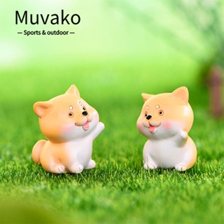 Muvako ตุ๊กตาสุนัข ขนาดเล็ก สําหรับตกแต่งสวน DIY