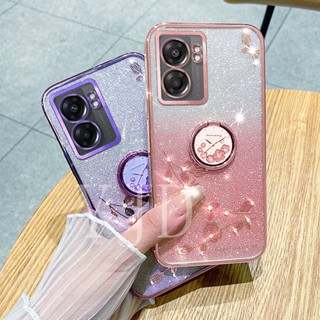 เคสโทรศัพท์มือถือ TPU นิ่ม กันกระแทก ลายดอกกุหลาบ ประดับเพชรเทียม สําหรับ OPPO A57 A57E A57S A77 A77S