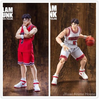 โมเดล Dasheng Slam Dunk Xiangbei Team Mumu Gongyeon No. ฟิกเกอร์ SLAMDUNK 5 Super Action 0H4Q สีแดง สีขาว