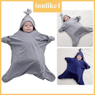 Innlike1 เสื้อกั๊ก ผ้าฝ้าย ใส่ถุงนอน ผ้าห่ม ผ้าห่อตัว สําหรับเด็กทารก