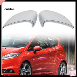 [Sy] ฝาครอบกระจกมองหลัง ซ้าย ขวา สีขาว แบบเปลี่ยน 1594522 8a6117k746ca สําหรับ Ford Fiesta 09-15