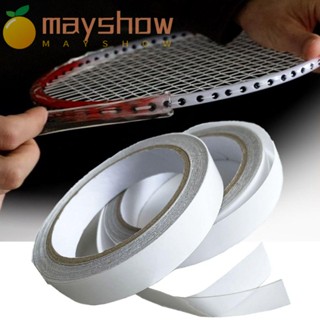 Mayshow สติกเกอร์หัวไม้แบดมินตัน TPU แบบใส ลดแรงกระแทก และแรงเสียดทาน