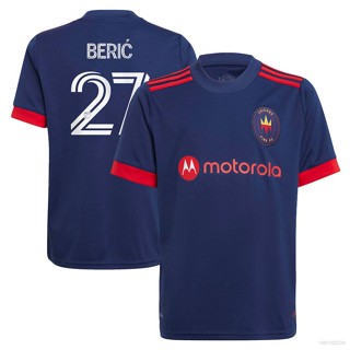 Ani เสื้อยืดแขนสั้น พิมพ์ลาย Robert Beric Chicago Fire Jersey Youth Football พลัสไซซ์ 2021