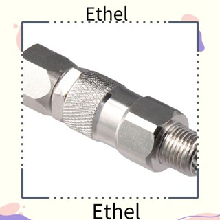 Ethel1 ข้อต่อหัวฉีดสเปรย์ สเตนเลส ตัวผู้ 1/4 นิ้ว หมุนได้ สําหรับพ่นสี