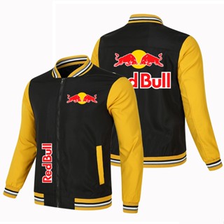 F1 Red Bull Racing custom racing baseball uniform color matching thin sports windproof jacket